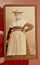 foto d'epoca cartonata