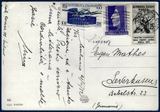 1952 - Cartolina per la