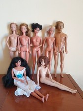 Lotto Barbie Pezzi Ricambio Midge Mamma Cuore Nia Skipper Ken Esmeralda Sakura