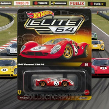 Hot Wheels Elite 64 1967 Ferrari 330 P4 JCP47 – Pre-Order / Ships Mid-Dec 🚗🔥