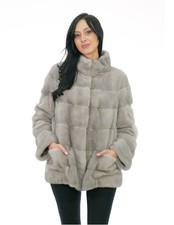 Cappotto pistagna pelliccia