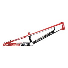 Telaio bici da corsa SYNDYT 22" TT Pro 3XL BMX alluminio 4 libbre rosso telaio bici