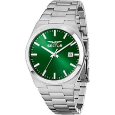 Orologio Sector C300 Verde R3253301002 Watch acciaio Uomo 40mm PRX