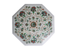 Tavolo lato/fine marmo 18"