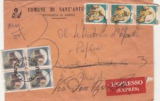 RE00196 - CASTELLI QUARTINA BICOLORE SU ESPRESSO 23-07-85