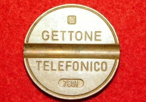 Gettone telefonico 7801 - gettone,