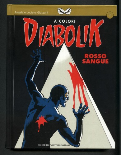 Diabolik colori 1 rosso - diabolik,