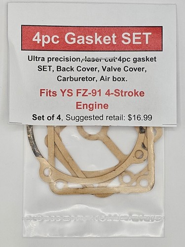 Set 4pz guarnizioni - 4pz,