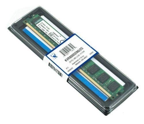 2go ram kingston - kingston, kvr800d2n6/2g
