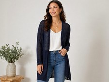 Cardigan LOFT blu navy leggero