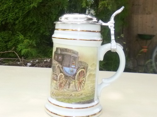 Boccale birra con coperchio - , in