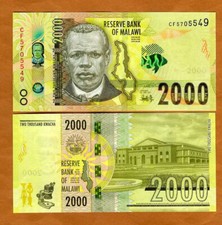 Malawi, 2000 Kwacha, 2021, P-69 - Nuovo, UNC
