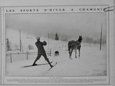 1908 Sci Cavallo Sci Kjöring Norvegia Durban Hansen 1 Diario Antico