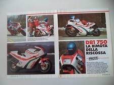 - PROVA MOTOCICLISMO 1986 MOTO BIMOTA 750 DB1 DB 1
