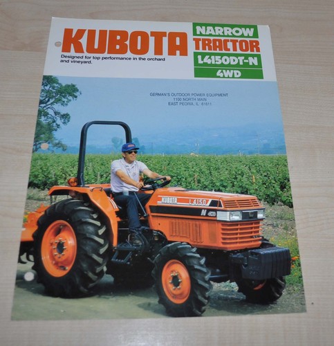 Brochure giapponese kubota - brochure,