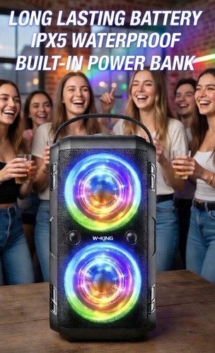 King 80w bluetooth - w-king, speaker