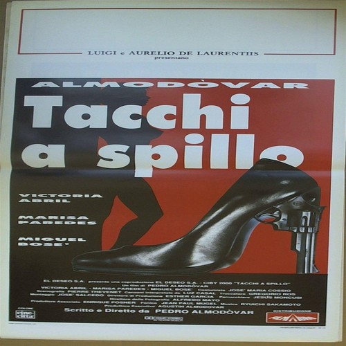 Locandina film tacchi spillo - locandina,