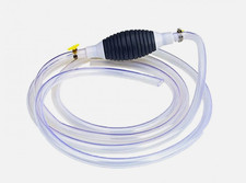 Pompa Aspira Liquidi a Sifone Travaso Tubo 2 Metri Gomma Per Olio Benzina Diesel