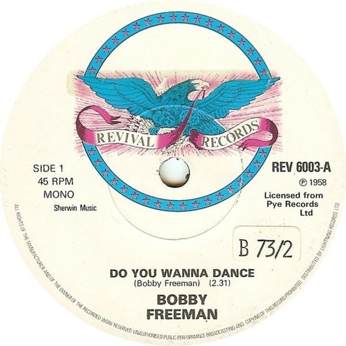 Bobby freeman you want to - want,