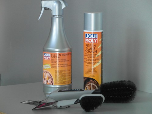 Set pulizia per cerchioni - set, e
