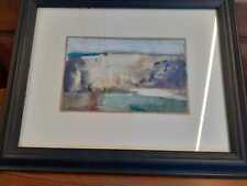 SERGIO SCATIZZI--Olio e tec.mista su carta--cm 24,5x15--------PREZZO PAZZO !!!