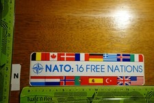 Alter Aufkleber Militär