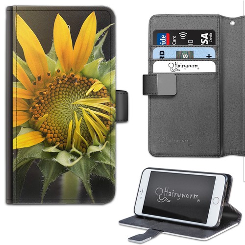 Custodia telefono girasole