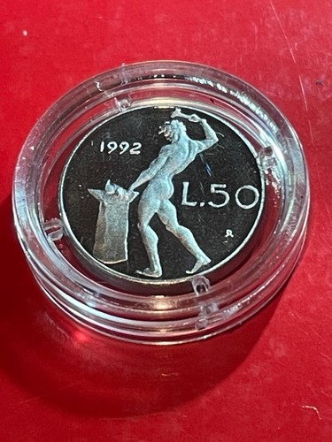 Moneta repubblica italia - italia, 1992