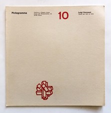 Luigi Veronesi Opere 1931-1972  Galleria libreria Pictogramma Roma 1973