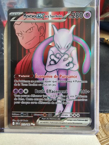 Carte pokémon mewtwo - mewtwo, ex
