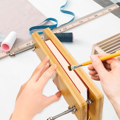 Pressa per libri legno - pressa, in