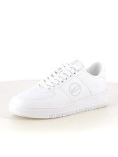 Sneakers stringate uomo bianco