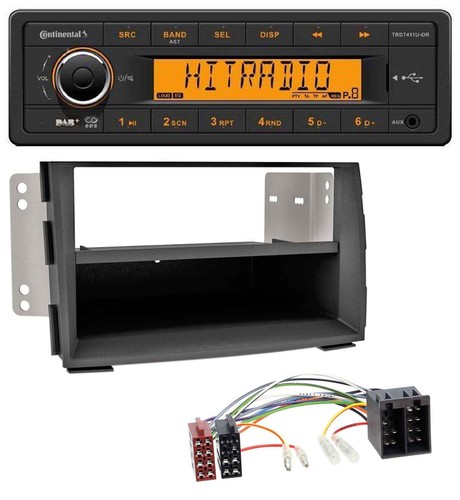 Autoradio continental 1din dab - autoradio,