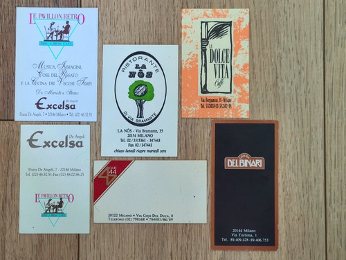 Collezione biglietti visita - collezione,