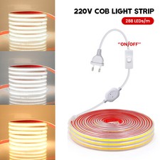 Striscia LED COB 230 V ON/OFF