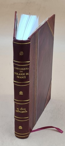 Chroniques yolande de - chroniques,