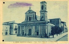 Cartolina Sicilia Santa Croce Camerina Piazza Vittorio  Viaggiata Anno 1942