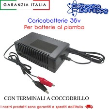 NUOVO CARICA BATTERIA 36V PER BATTERIE AL PIOMBO BICI BICICLETTA ELETTRICA 36V