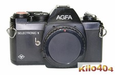 Agfa Selectronic 1 ✯ reflex analogica ✯ baionetta K ✯ nuovo ammortizzatore a specchio ✯ Germania ✯