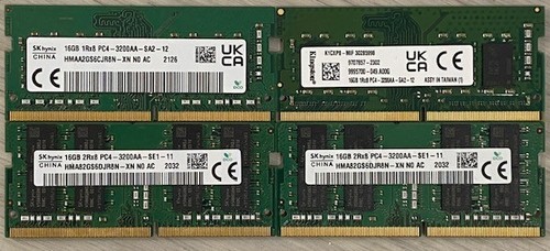64gb 4x16gb hynix kingston - 64gb,