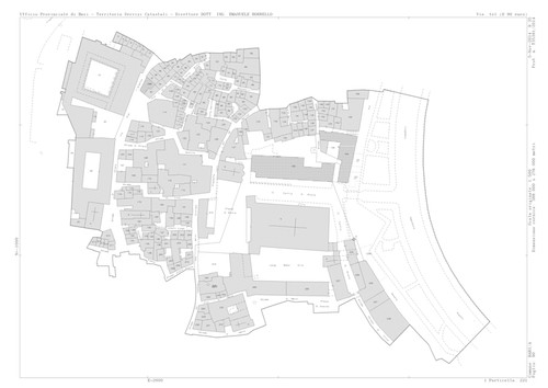 Estratto mappa catastale - di, o