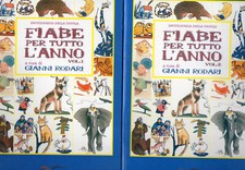 G. Rodari: "FIABE PER TUTTO L'ANNO" - 2004 - Free Books - 2 volumi