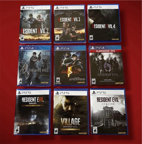 Lotto resident evil ps4 ps5 - resident,
