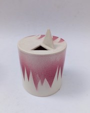 ♥ PARTICOLARE VASO IN CERAMICA SANGIORGI FAENZA MONOFIORE DESIGN FUTURISTA