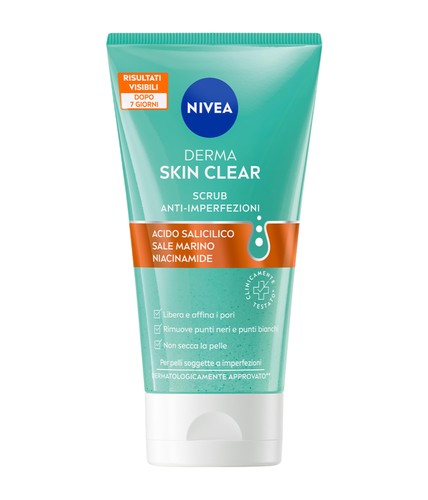 Nivea derma skin - derma, scrub