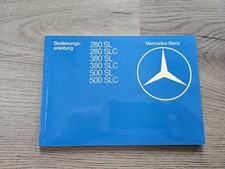 Manuale Mercedes SL R 107 -