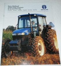 *New Holland TN55D TN55S TN65D TN65S TN75D TN75S Brochure vendita trattore NH 1998