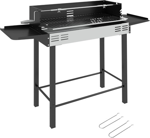 Barbecue carbone con griglia - con,