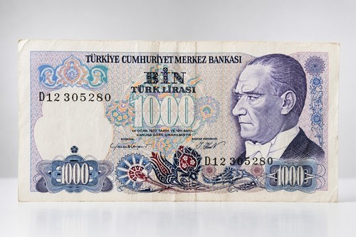 Banconota 1000 lire turche