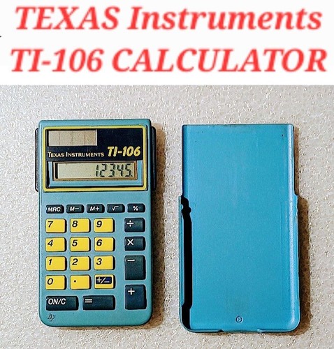 Texas instruments 106 - texas,
